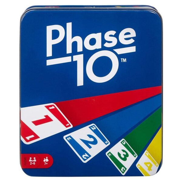 Mattel Games: The Official Phase 10 Tin