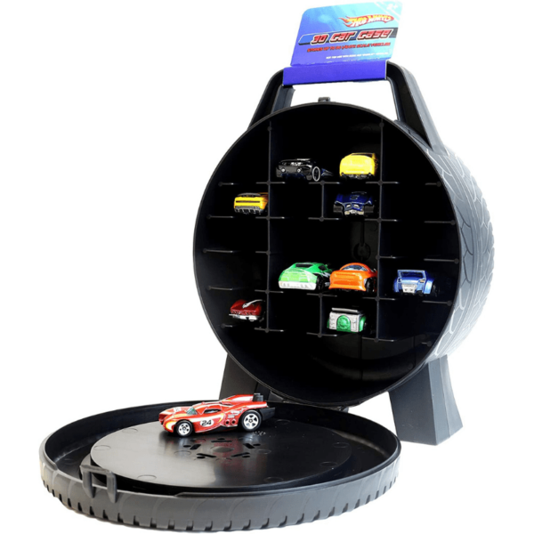 Hot Wheels 30-Car Storage Case With Easy Grip Carrying Handle - Image 2