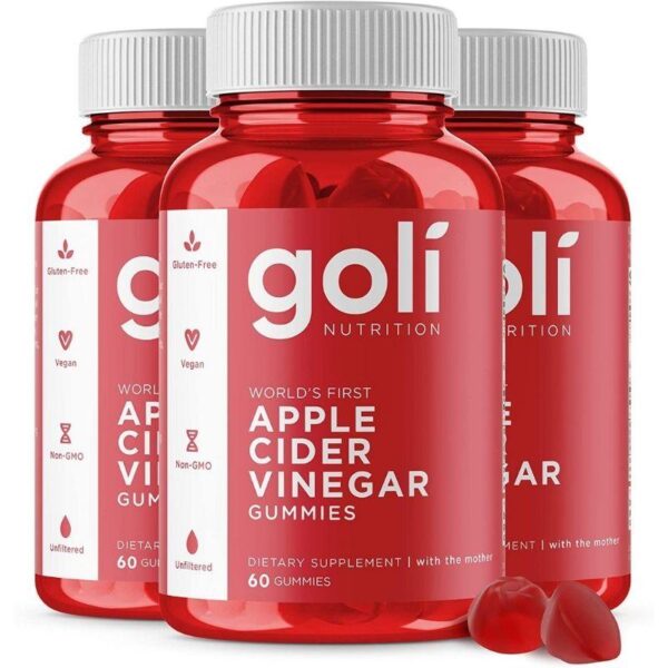 Apple Cider Vinegar Gummy Vitamins by Goli Nutrition