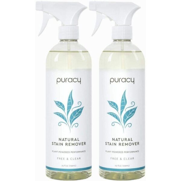 Puracy Natural Laundry Stain Remover, Enzyme-Based Cleaner