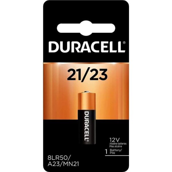 Duracell - 21/23 Alkaline Batteries - long lasting, 12 Volt specialty battery for household and business - 1 count