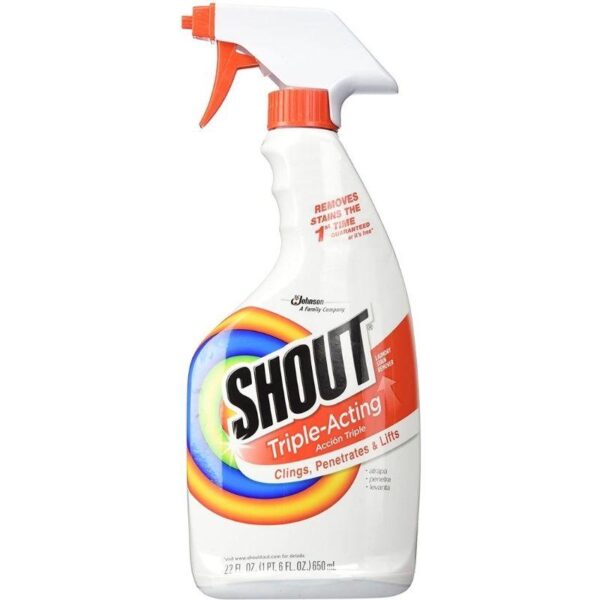 Shout Laundry Stain Remover Trigger Spray, 22 Fl Oz