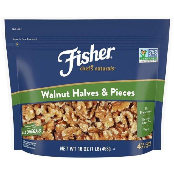 Fisher Chef's Naturals Walnut & Pieces