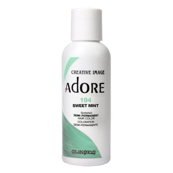 Adore Semi-Permanent Haircolor, 194 Sweet Mint, 4 Ounce (AD-194)