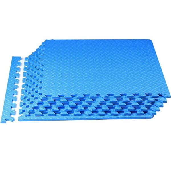 Spoga Foam Exercise Mat EVA Foam with Interlocking Tiles 24 Square Feet